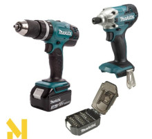 Набір інструментів акумуляторних Makita DLX2336SX2 (DHP453SFX8 + DTD156Z + B-68323)