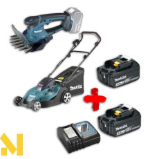 Газонокосарка акумуляторна Makita DLXMUALAWN
