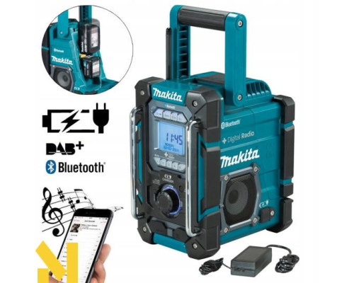 Радіоприймач/зарядний пристрій Makita DMR301Z