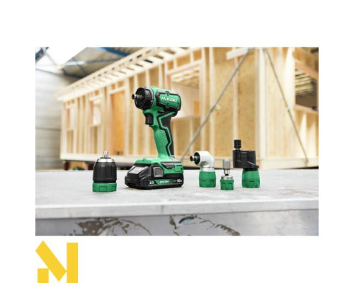 Викрутка акумуляторна HiKOKI DS18DDQWRZ з змінним патроном