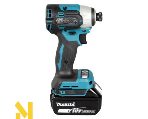 Гвинтоверт акумуляторний ударний Makita DTD201RTJ