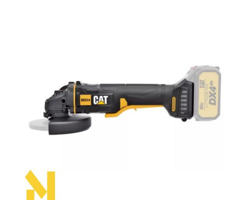 Болгарка (кутова шліфмашина) акумуляторна CAT DX314B (без АКБ та ЗП)