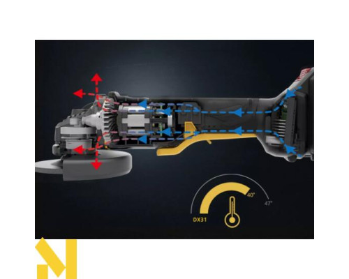 Болгарка (кутова шліфмашина) акумуляторна CAT DX31B (без АКБ та ЗП)