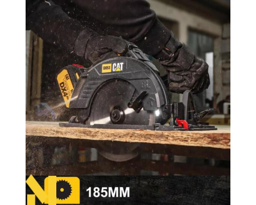 Пила дискова акумуляторна CAT DX53B (без АКБ та ЗП)