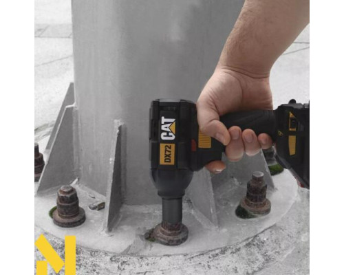 Гайковерт акумуляторний ударний CAT DX72