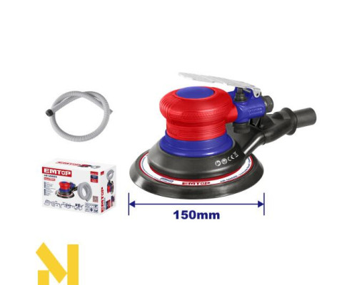 Шліфмашина ексцентрикова пневматична EMTOP EAPR15001