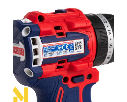 Дриль-шуруповерт акумуляторний EMTOP ECIDL20668