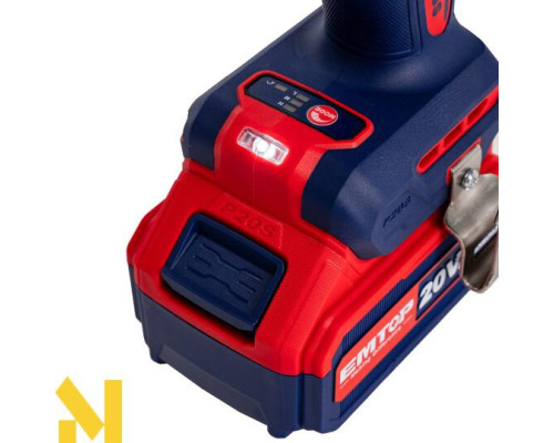 Гайковерт акумуляторний EMTOP ECIWL2050