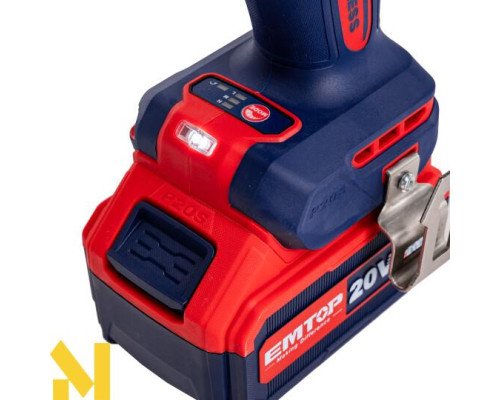 Гайковерт акумуляторний EMTOP ECIWL2085