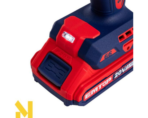 Набір інструментів акумуляторних EMTOP ECKL20275