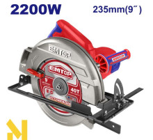 Пила дискова EMTOP ECSW2351