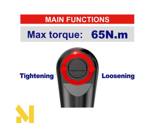 Гайковерт кутовий акумуляторний EMTOP EDRL2060151 (без АКБ та ЗП)