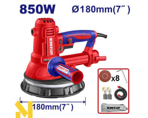 Шліфмашина по гіпсокартону EMTOP EDSD10508