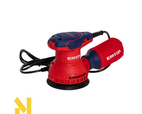 Шліфмашина ексцентрикова EMTOP EFSR23206