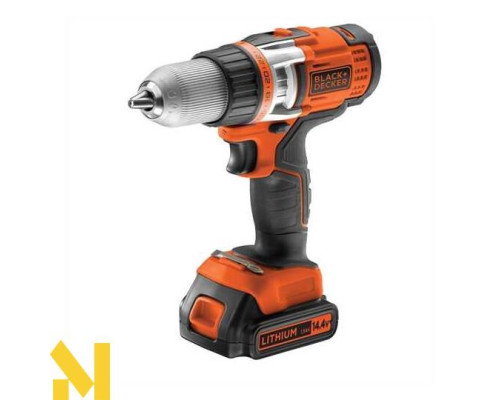 Акумуляторний дриль-шуруповерт Black&Decker EGBHP146K