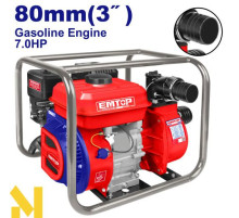 Мотопомпа бензинова EMTOP EGWP8012
