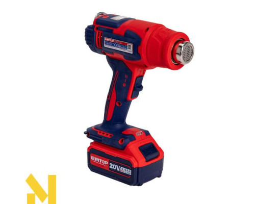 Фен технічний акумуляторний EMTOP EHGN200315