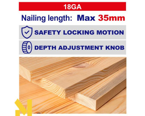 Цвяхозабивач акумуляторний EMTOP ELBNLI2005 (без АКБ та ЗП)