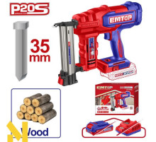 Цвяхозабивач акумуляторний EMTOP ELBNLI2005 (без АКБ та ЗП)