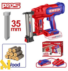 Цвяхозабивач акумуляторний EMTOP ELBNLI2005 (без АКБ та ЗП)