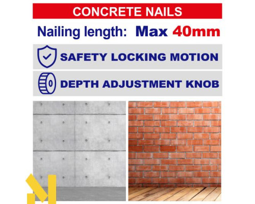 Цвяхозабивач акумуляторний EMTOP ELCNLI9005 (без АКБ та ЗП)