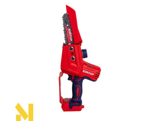 Міні-пила ланцюгова акумуляторна EMTOP ELGA2068 (без АКБ та ЗП)