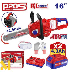 Пила ланцюгова акумуляторна EMTOP ELGA401682