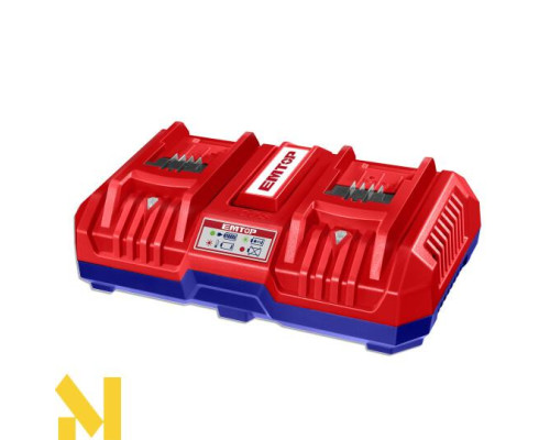 Газонокосарка акумуляторна EMTOP ELML20185-1 (2 АКБ + ЗП)