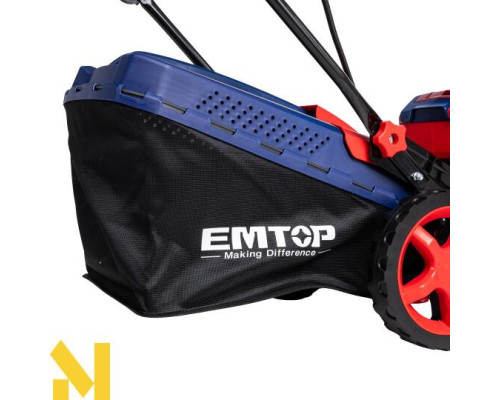 Газонокосарка акумуляторна EMTOP ELML20185 (без АКБ та ЗП)