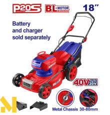 Газонокосарка акумуляторна EMTOP ELML20185 (без АКБ та ЗП)