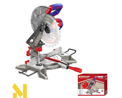 Торцювальна пила акумуляторна EMTOP ELMS2021