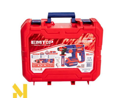 Перфоратор акумуляторний EMTOP ELRH202081