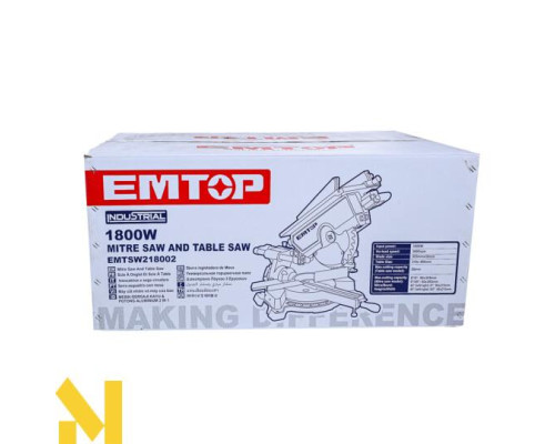 Пила торцювальна EMTOP EMTSW218002