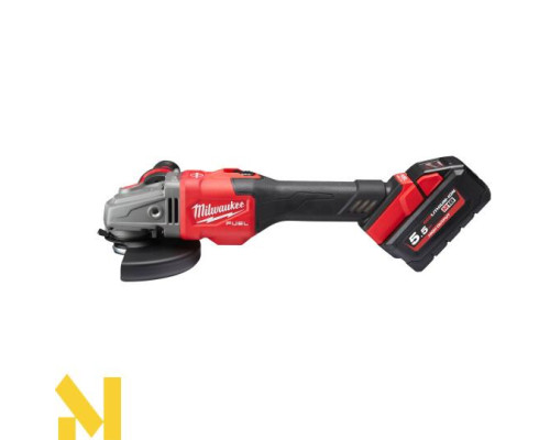 Болгарка (кутова шліфмашина) акумуляторна Milwaukee M18FHSAG125XB-0X + абразивні диски SCS41/125 PRO+ 50 шт.