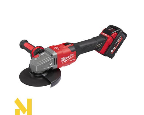 Болгарка (кутова шліфмашина) акумуляторна Milwaukee M18FHSAG125XB-0X + абразивні диски SCS41/125 PRO+ 50 шт.