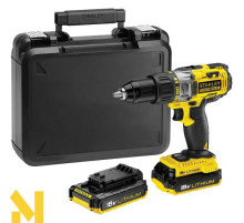 Дриль-шуруповерт акумуляторний ударний STANLEY FATMAX FMC626C2K