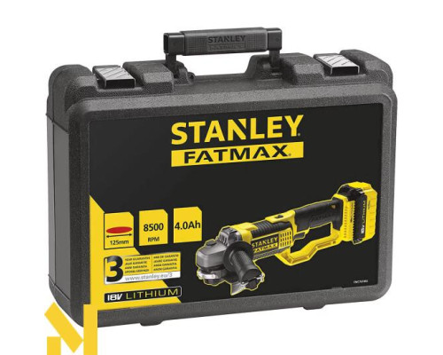 Болгарка (кутова шліфмашина) акумуляторна STANLEY FATMAX FMC761M2