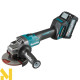 Болгарка (кутова шліфмашина) акумуляторна Makita GA008GM201