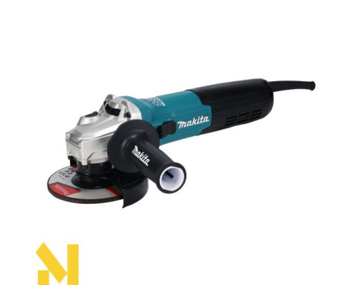 Болгарка (кутова шліфмашина) Makita GA5092X01 + D-75530 (25 шт.) + B-18574 (5 шт.) + B-18552 (5 шт.)