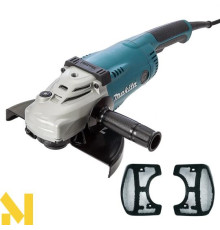 Болгарка (кутова шліфмашина) Makita GA9020 + комплект пилозахисних фільтрів