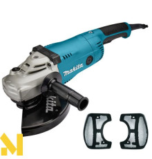 Болгарка (кутова шліфмашина) Makita GA9020RF + комплект пилозахисних фільтрів