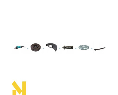 Болгарка (кутова шліфмашина) Makita GA9080X1 (плавний пуск)