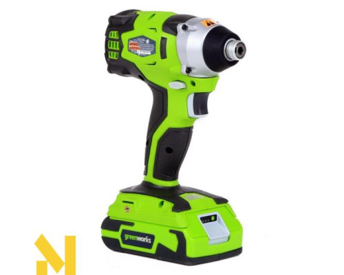 Гайковерт акумуляторний Greenworks GD24IDK2X