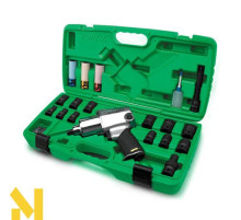 Гайковерт пневматичний з набором головок Toptul GDAI2703, 27 шт