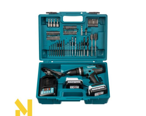 Акумуляторний ударний шуруповерт Makita HP347DWEX3