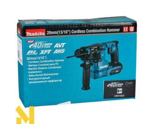 Перфоратор акумуляторний Makita XGT HR010GZ (без АКБ та ЗП)