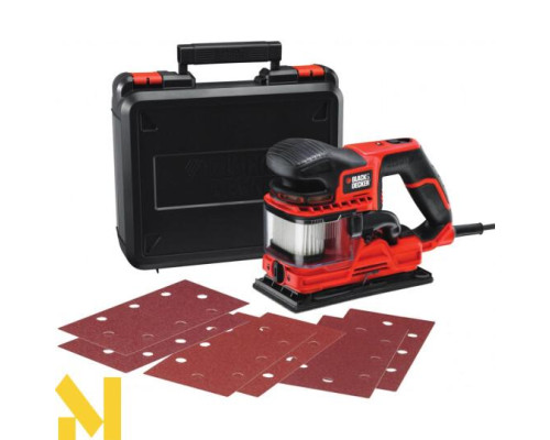 Шліфмашина вібраційна Black&Decker KA330EKA