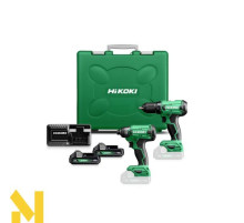 Набір інструментів акумуляторних Hikoki KC18DAWAZ (WH18DAW4Z + DS18DAW4Z) (без АКБ та ЗП)