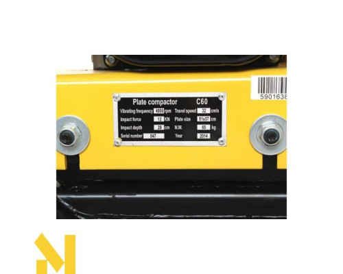 Віброплита Kraft&Dele KD1180