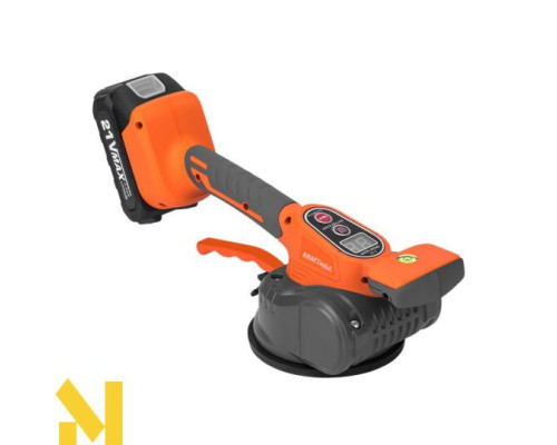 Присоска вібраційна акумуляторна Kraft&Dele KD11966